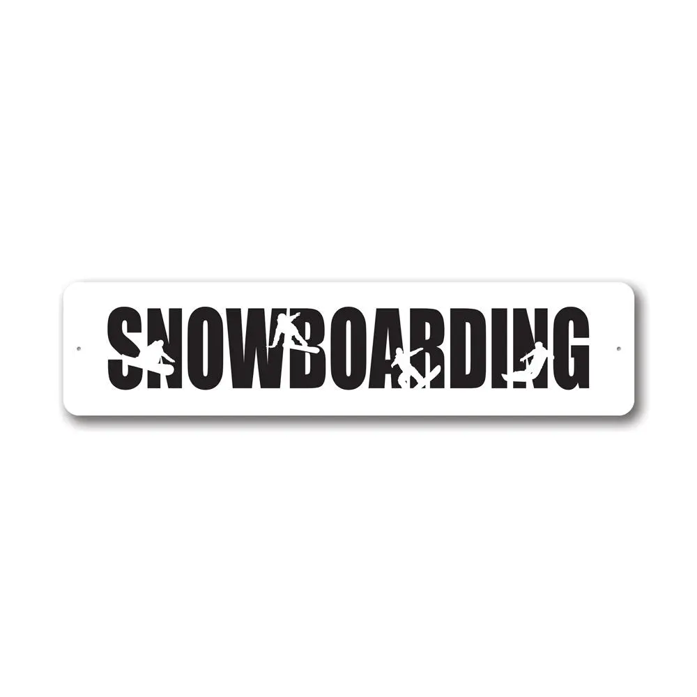 Snowboarding Sign
