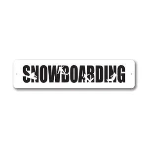 Snowboarding Sign