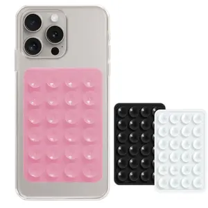 Sticky Silicone Phone Grip for Hands Free Use with Suction Phone Cases for iPhone & Android - Accessories - Smartphone