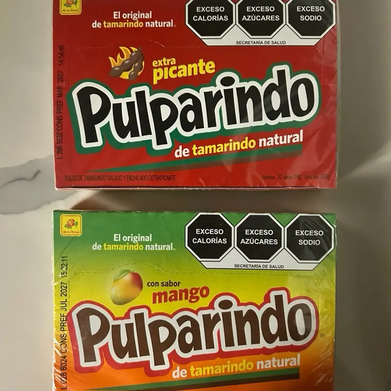 Puparindo de tamarindo natural 20pc -280g