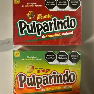 Puparindo de tamarindo natural 20pc -280g