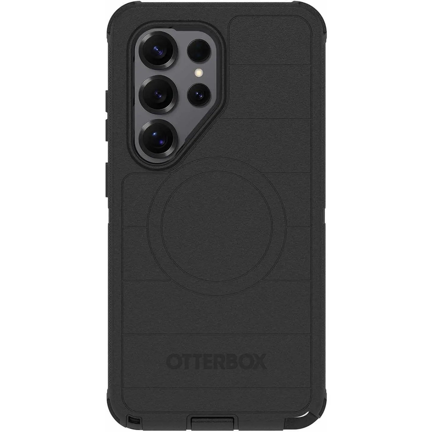 Rugged Defender Series Pro Case for Samsung Galaxy S26 Ultra by OtterBox - Black, Durable Magnetic Phone Case