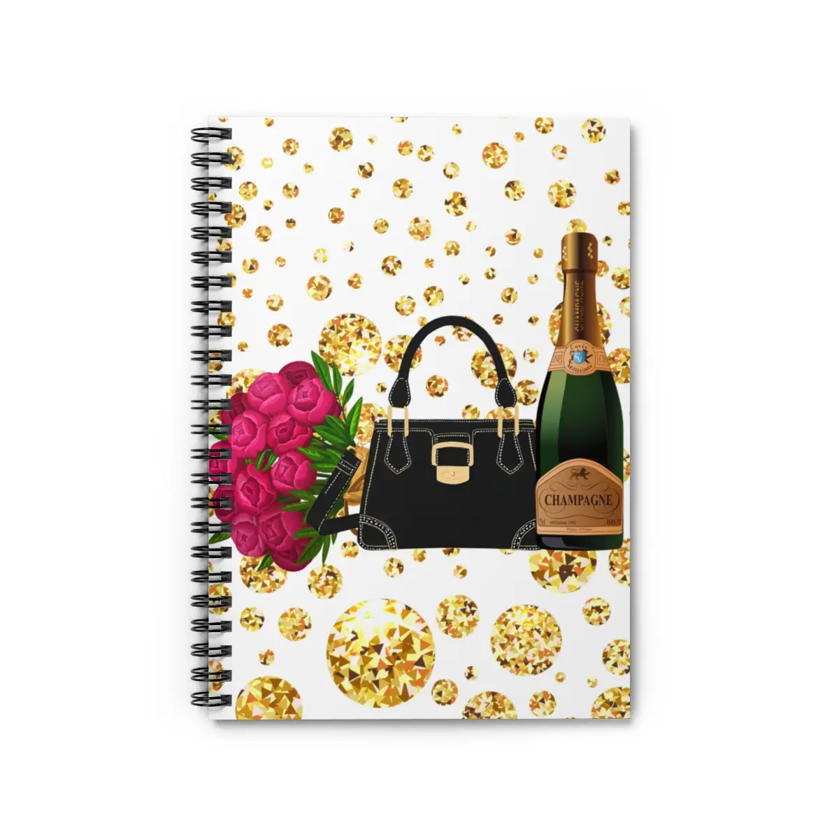Chic Luxe Spiral Notebook