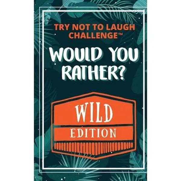 USED Book - The Try Not to Laugh Challenge - Would Your Rather? - WILD Edition: Funny, Silly, Wacky, Wild, and Completely Outrageous Scenarios for Boys, Girls, Ki by Crazy Corey (Paperback) - english
