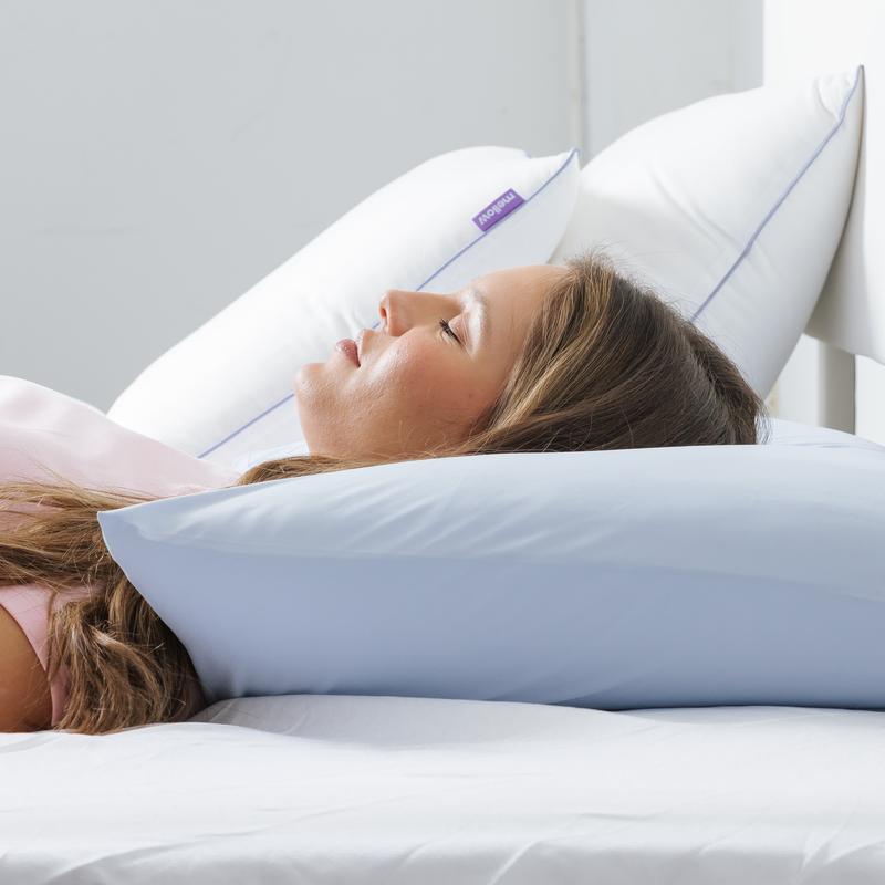 Mellow Sleep | Cooling Pillowcase (2-Pack) - Silky Smooth Wrinkle-Free Soft and Fresh All Night Sleep Enhancer