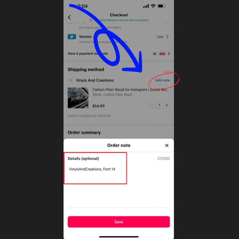 Carbon Fiber Decal for Snapchat | Social Media Name Personalized Vinyl Sticker | Instagram Tag | Car Decal | Custom Decal car sticker