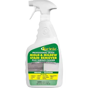 Mold & Mildew Stain Remover Plus Surface Cleaner with Bleach - 32 OZ Spray