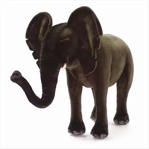 Hansa Toys  Ride On Elephant - Black