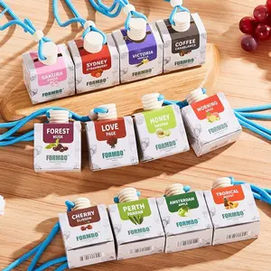 Car Air Freshener Hanging Ornament, Aromatic Vanilla, Rose, Apple, Strawberry, Musk Scents, Ideal for Home and Car Decor, Long Lasting Oil Diffuser