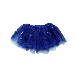 Royal Blue Sparkle Running Tutu Skirt Costume for Girls, Women, Plus