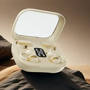 2025 New Design True Wireless In-Ear And Clip-On Couples Fasion Daul Headset Mini Couples Earbuds Music Earplug Gaming HIFI Bass Stereo ENC HD Calling Earphones for Android & for Iphone Cellphone Sports Earpieces Smart