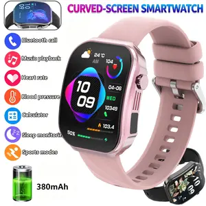 Smart Watch for Women, 120 Sports Modes Smartwatch with2.2" Curved Display, Alexa Built-in, LED Flashlight, 24/7 Health Monitoring, Body Temperature/Sleep Tracker, Wireless Call & Music Control Fitness Watch for iPhone/Android - Gifts for Mom/Wife