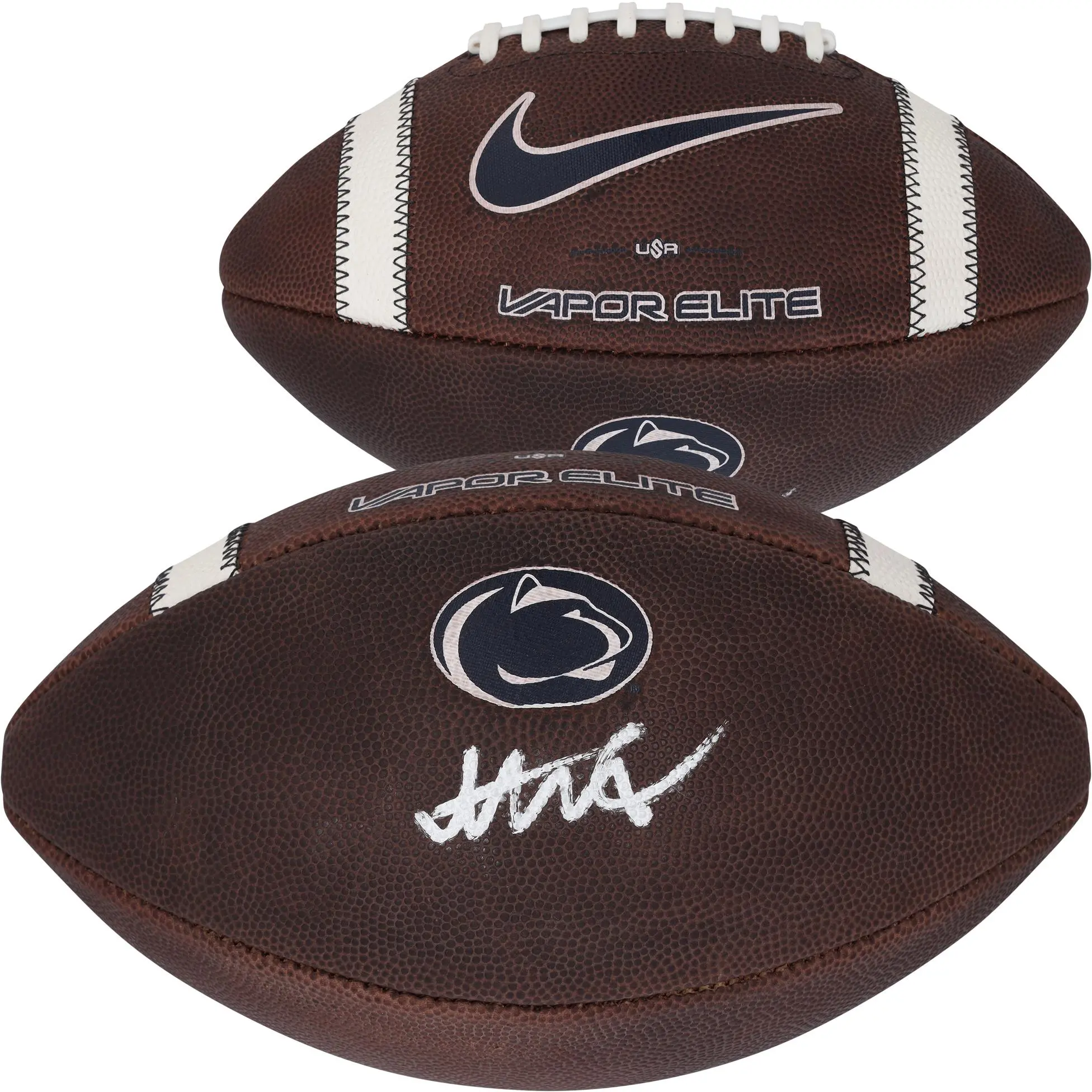 Abdul Carter Penn State Nittany Lions Autographed Nike Authentic Game Football - Fanatics Authentic Certified