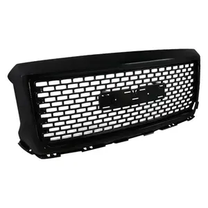 212 MAIN Gloss Black Mesh Main Grille - Lightweight, Custom-Fit Replacement Part for 2014-2015 GMC Sierra 1500 Truck