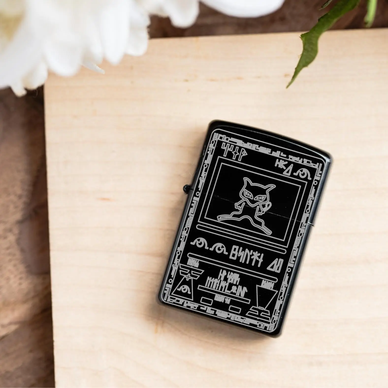 Mew Engraved lighter, Anime Fan gift