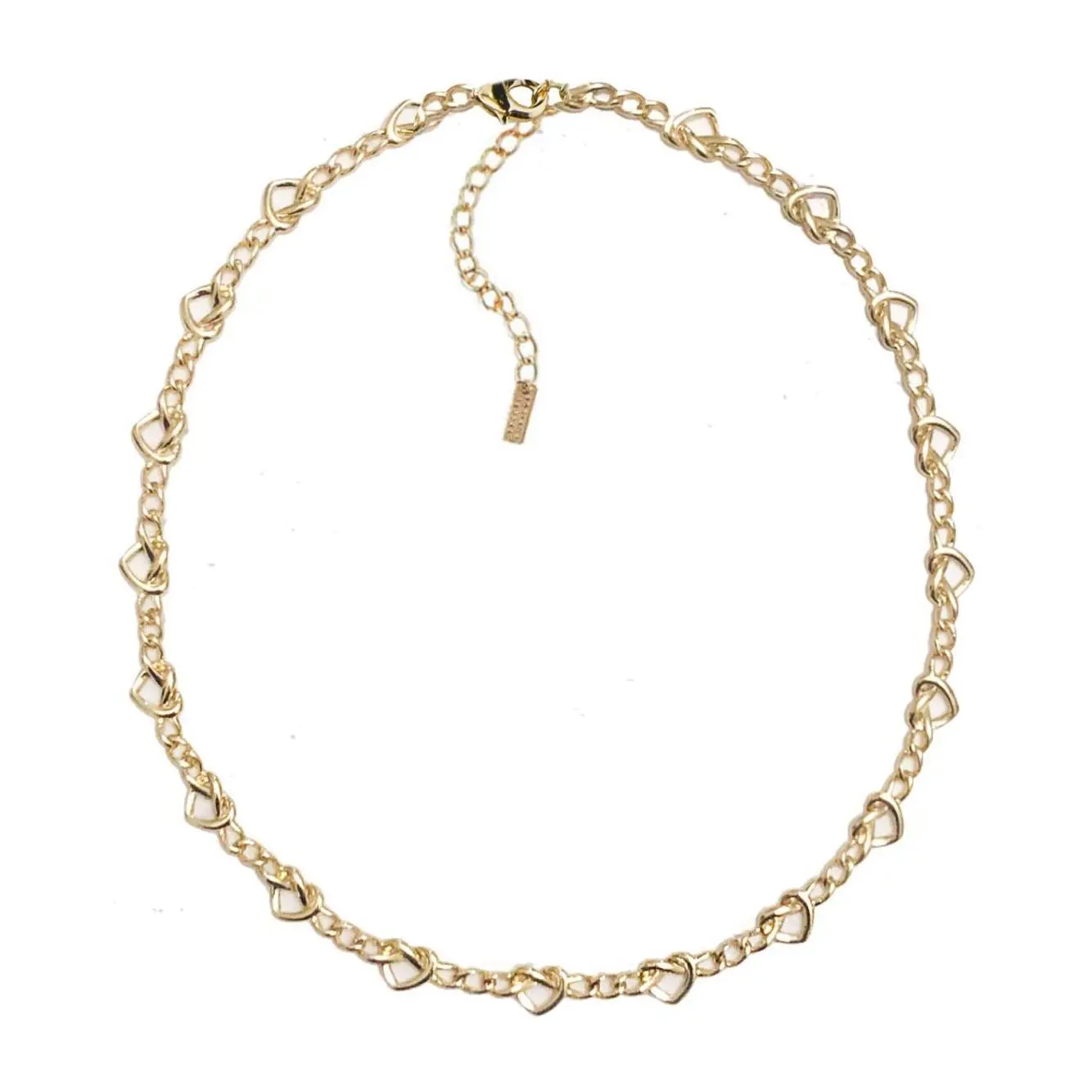 Adriana Pappas Designs Knotted Hearts Choker