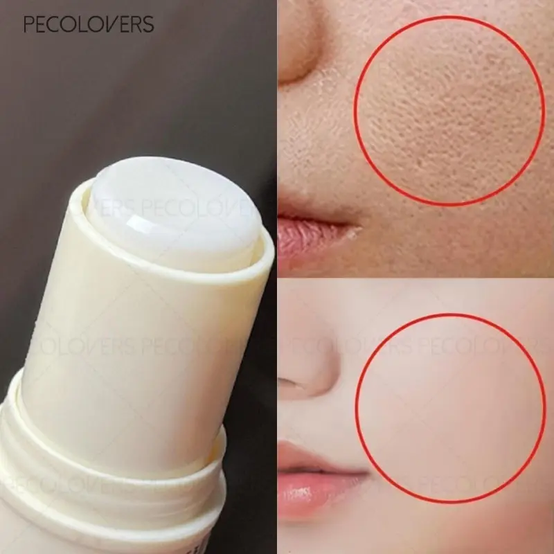 1pc Invisible Pore Primer Stick, Long-Lasting Waterproof, Moisturizing And Nourishing, Easy To Apply, Making The Skin More Hydrated And The Base Makeup More Adherent, Suitable For Beginners, Beauty Enthusiasts, Makeup Sharing, Good Product Sharing