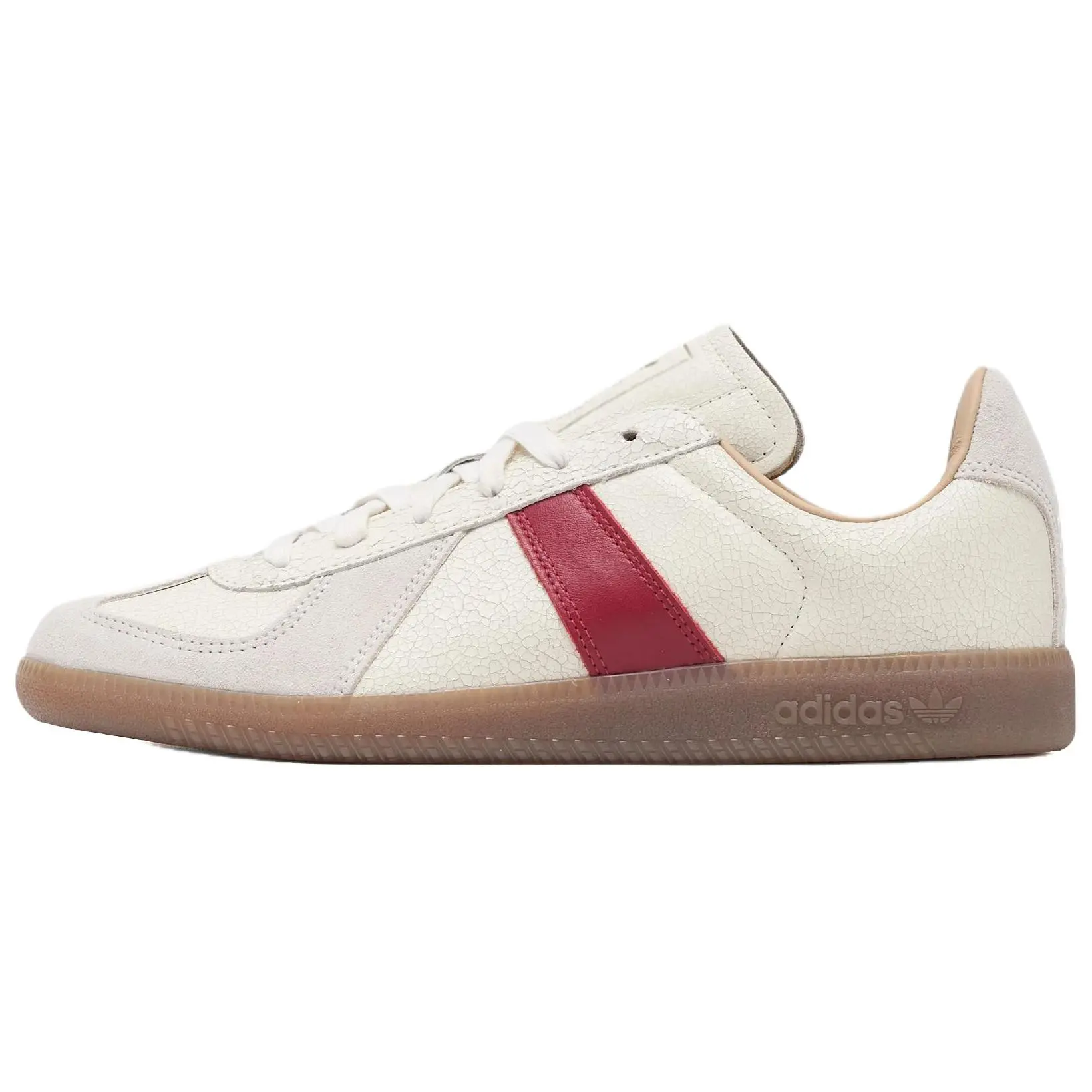 adidas BW Army 'Core White Team Victory Red', Classic, Trainers, Casual Wear, Leather Upper, Rubber, 7 Us, Terrace Look, 8.5 Us, Multi-Size, Us M 10, No