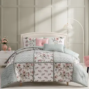 Bebejan Sage Serenity 5 Piece Reversible Comforter Set