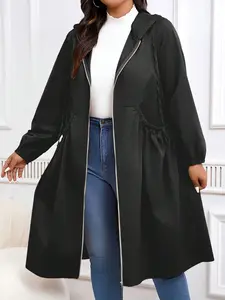 Plus Size Coat for Women, Warm and Stylish Outerwear for Fall and Winter, Fashionable and Comfortable Plus Size Apparel