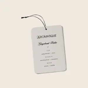 Gingerbread Brulee Car Air Freshener by Aromatique