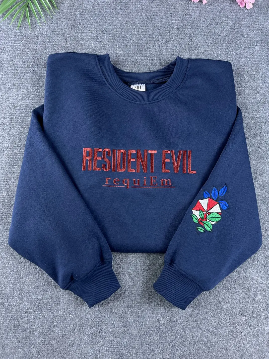 Embroidered Vintage Resident Evil Requiem Shirt, Game Resident Evil 9 Sweatshirt, Resident Evil Requiem Vintage Shirt, RE9 Requiem Gift