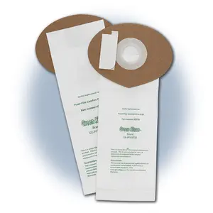 TTS Vacuum Bags Compatible with Powr-Flite Comfort Pro 6-Qt Backpack Vacuums, Closed Collar (X9735 Equivalent) – 100 Bags (10 Packs of 10)