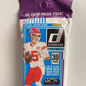 Panini Donruss 2025 Football 30 Card Value Pack NFl Trading Cards