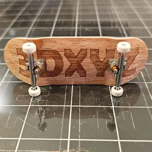 3DXYZ Hybrid (Dual Core) Fingerboard Deck 34mm  *Deck Only!*