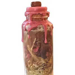 Set Of 3 Glamour Magic Tea light & Spell Jar