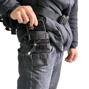 Outdoor Sports Elastic Waist Bag, Adjustable Functional Water Bottle Bag, Hiking Cycling Bag, Sports Fanny Pack for Men & Women, Durable Outdoor Hiking