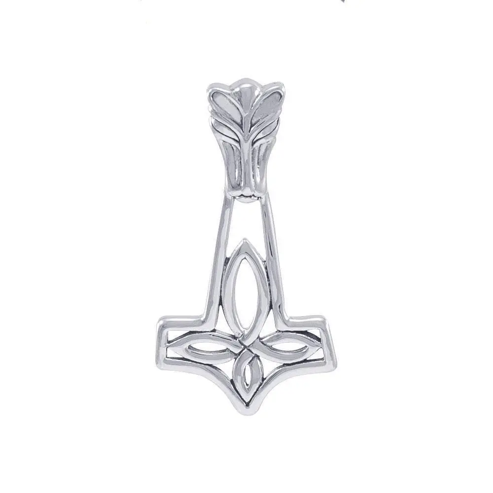 Thor’s Hammer, a powerful amulet ~ Sterling Silver Pendant