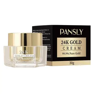 24k Gold Moisturizing Cream, 2 Counts/set Hydrating Nourishing Face Cream, Face Moisturizer for Women & Men All Skin Types