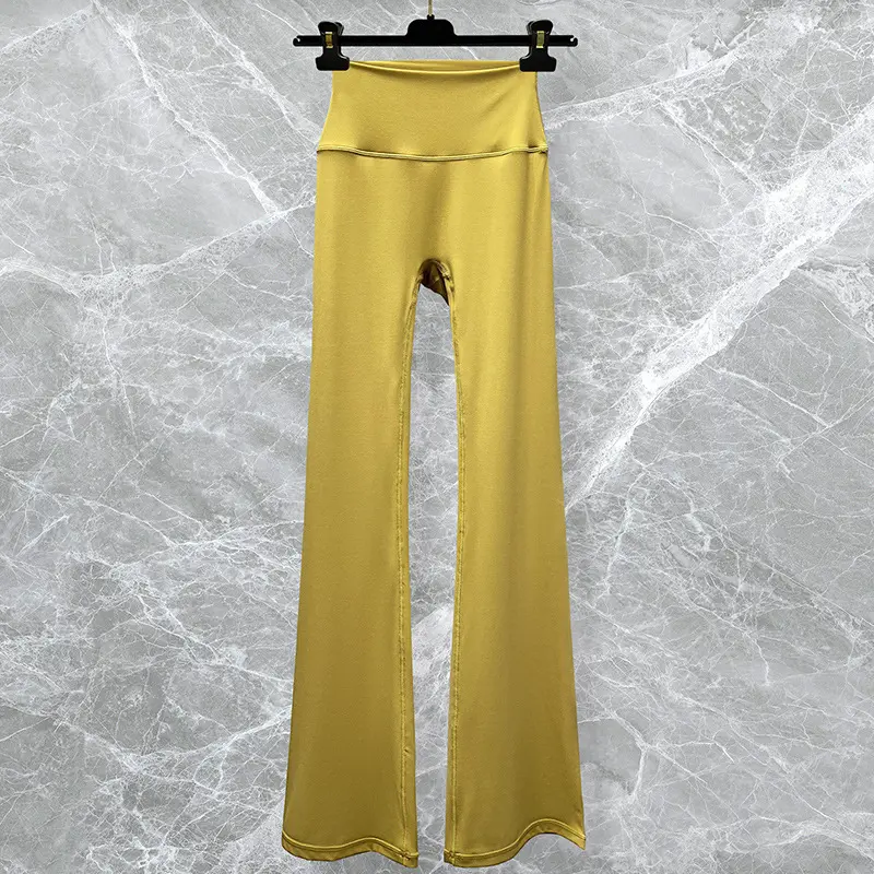 6910 Yellow Pants   Solid Color Single P
