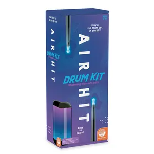 MindWare Air Hit Drum Kit — Bluetooth Air Drumming Set for Ages 4+