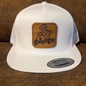Dough boy yupoong 6006 hat white