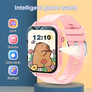 Kid-Friendly Smart Watch with Camera & Games, LED Light, Calculator, Calendar, Perfect Gift for Holidays, Quartz Movement, Alloy Case, Child Watch
