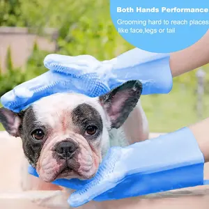 Multifunctional cleaning gloves, dog bathing gloves, multifunctional cleaning gloves, suitable for cat and dog bathing massage, home kitchen cleaning, general cleaning tools grooming and beauty supplies paw odor