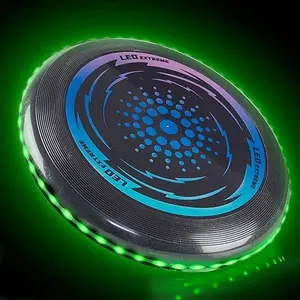 LED Light-Up Pet Flying Disc — A luminous flying disc designed specifically for both pets and adults, offering an exhilarating flying adventure experience suitable for both day and night. Easy to use, it is the perfect choice for camping games.