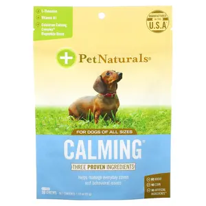 Pet Naturals Calming, For Dogs, All Sizes, 30 Chews, 1.59 oz (45 g)