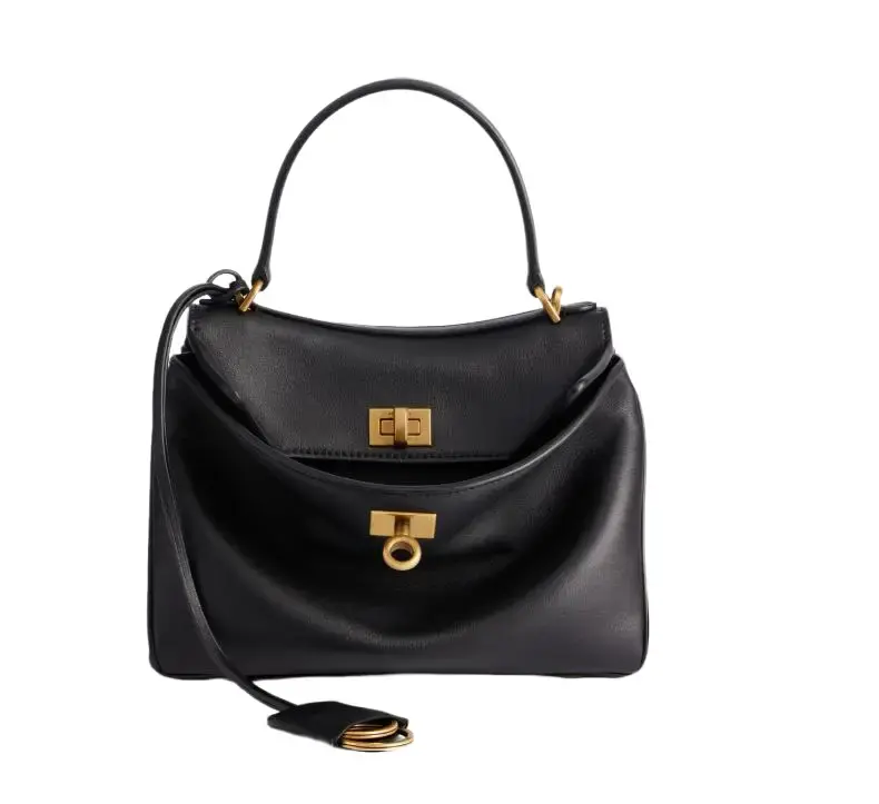 Pre-owned Balenciaga Balanciaga Rodeo Handbag Mini in Black