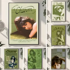 C-Charm Singer C-Clairo Poster HD Sticky Waterproof Wall Art | High Quality Print Aesthetic Home Living Bedroom Bathroom hallway Decor Trendy Room Decoration | Multiple Size Options Available