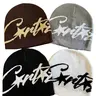 Unisex Star Letter Jacquard Knit Beanie Hat, Fashionable Y2K Style, Suitable for Daily Wear, Outdoor Sports, Street Parties Casual Hat, Clothes, Accessories, Loose Fit