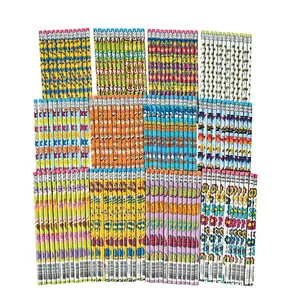 7 1/2" Bulk 144 Pc. Spring Multicolor Wood Pencil Assortment