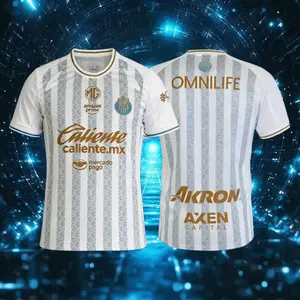 25 26 Chivas de Guadalajara Mexico LIGAMX White Special Edition Short Sleeve Soccer Jersey Fans Version
