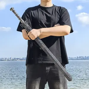 Ornate Silver Dragon Prop Exquisite Carved Decor for Holiday Events Gatherings & Collection Accessory Man Clothes Costume cosplay  gear super  hero  costume one  piece  rod