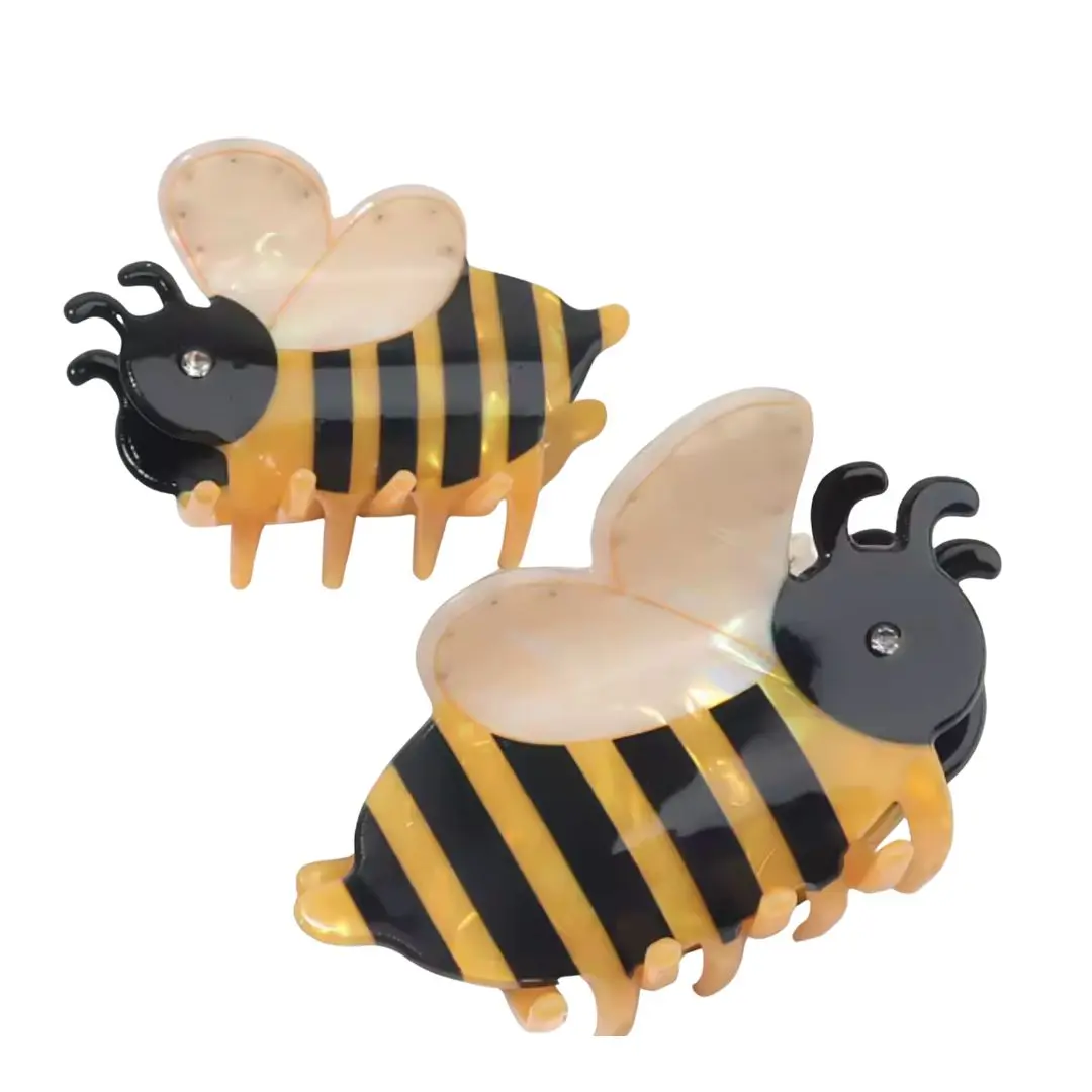 Bee Hair Claw Clip – Sweet & Whimsical Honeybee Accessory