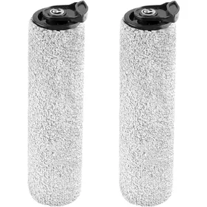 Roller Brush Replacement  Compatible with Tineco iFloor 2, iFloor 3,Floor One S3 Cordless Wet Dry Vacuum Cleaner.(iFloor Accessories Replacement Roller Brush 2 Pack)