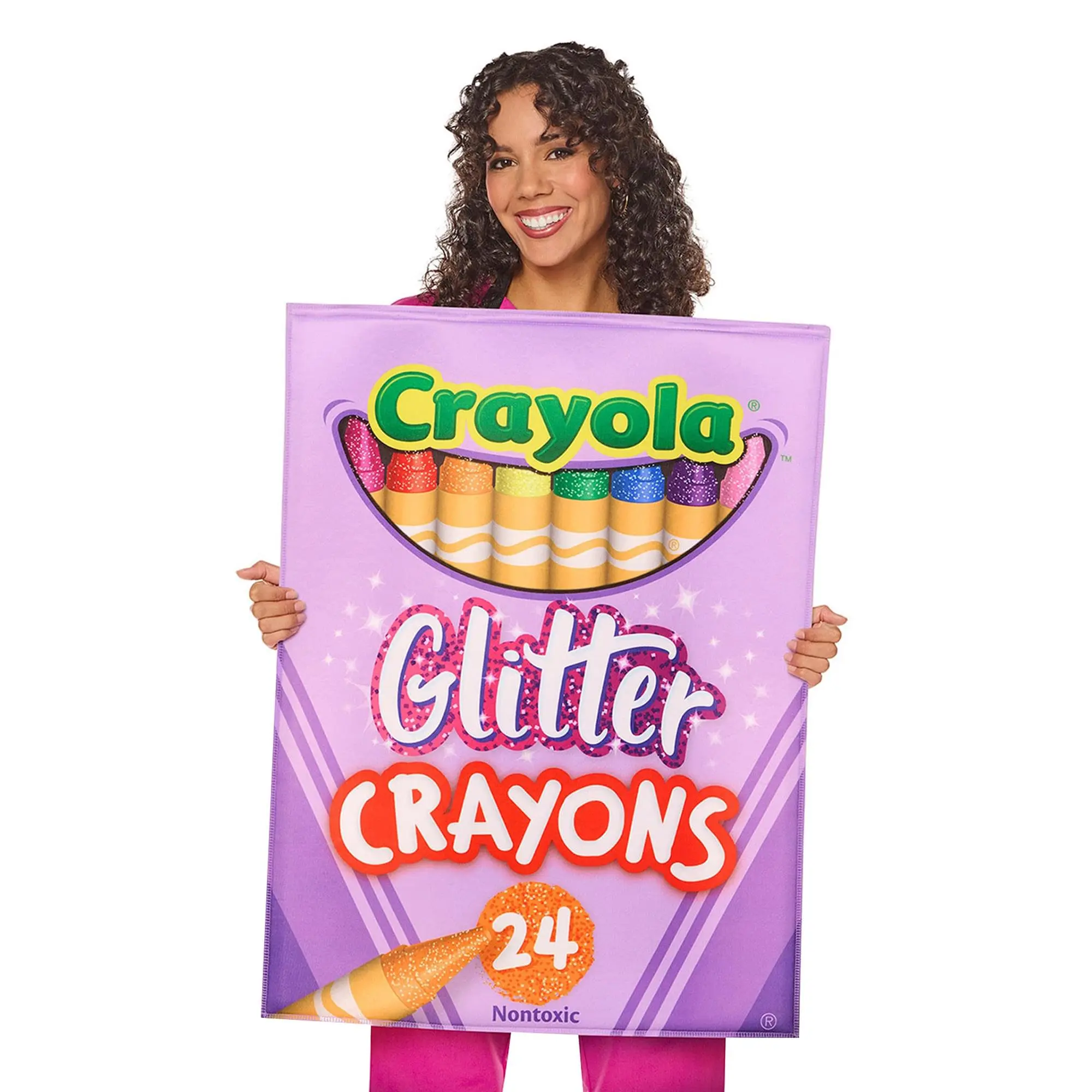 Crayola Crayon Glitter Box Quik Change™ Adult Costume | One Size, Clothes, Cosplay