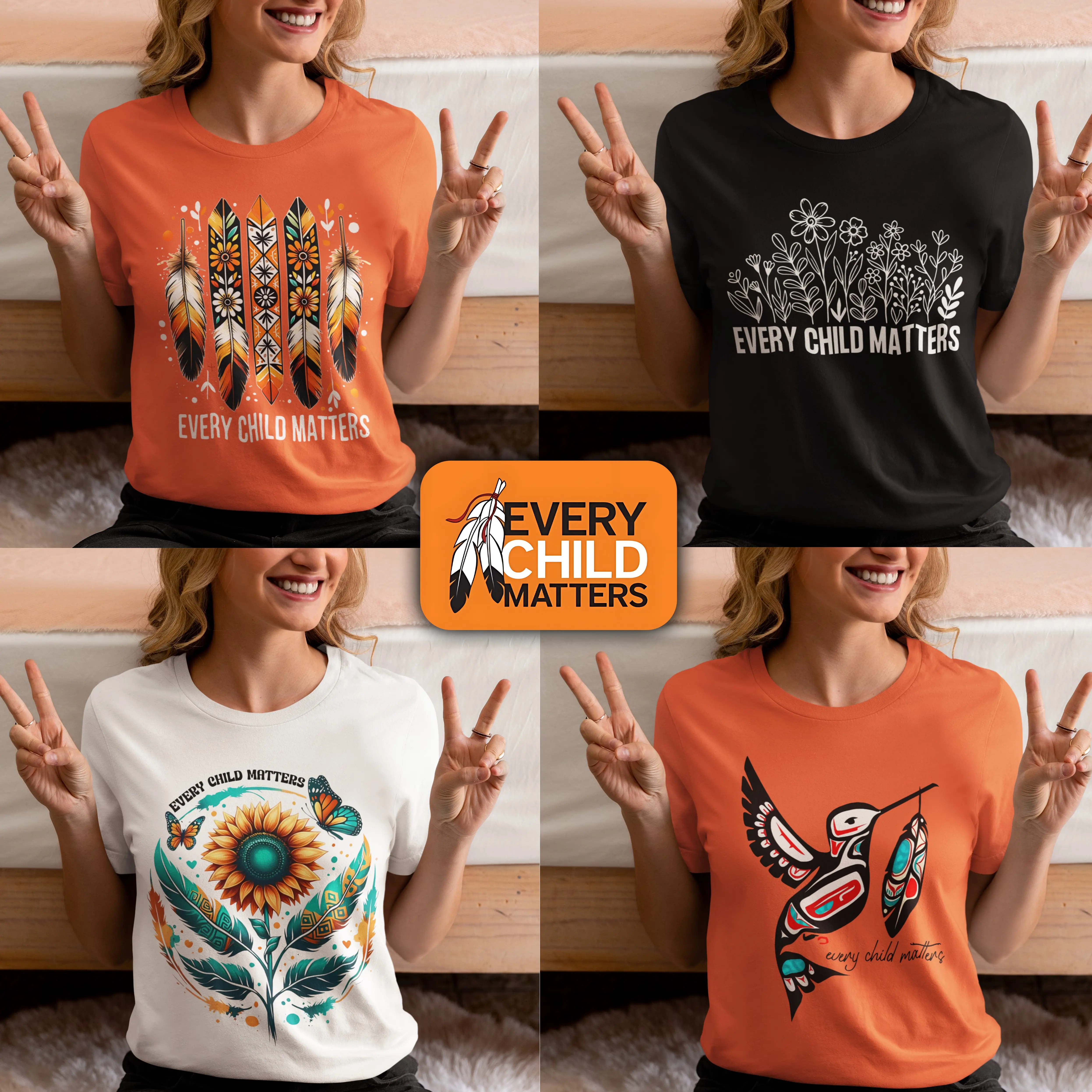 Every Child Matters Collection, Orange Shirt Day, Native American Shirt, Indigenous Hoodie